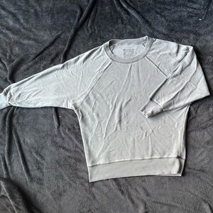 Aerie Gray Crew Neck Sweater